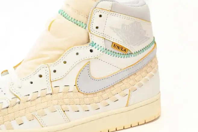 High Jordan FD2565-100 Supply Retro 1 Bephie's OG Sail Union Woven SP Beauty 0507